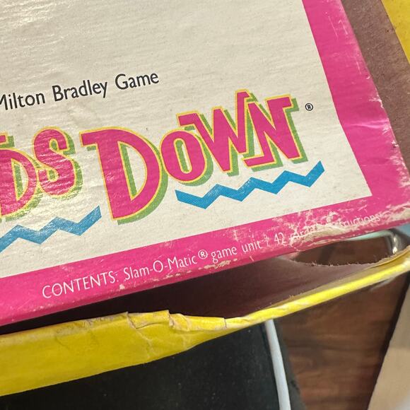 Vintage Hands Down Game Milton Bradley 1987 Slap Happy Fun COMPLETE - Picture 10 of 11